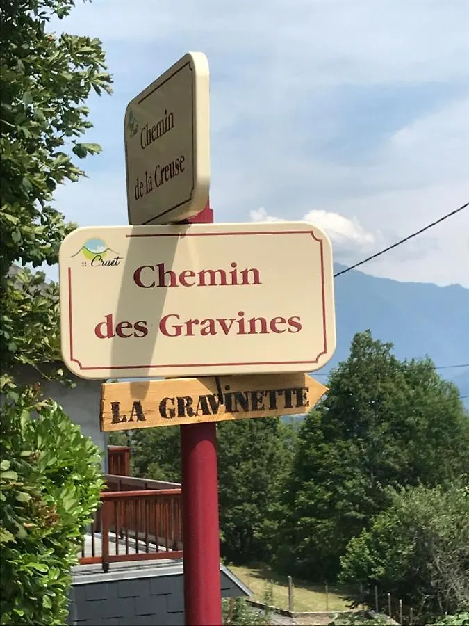 Bed and Breakfast la gravinette à Cruet 0*,